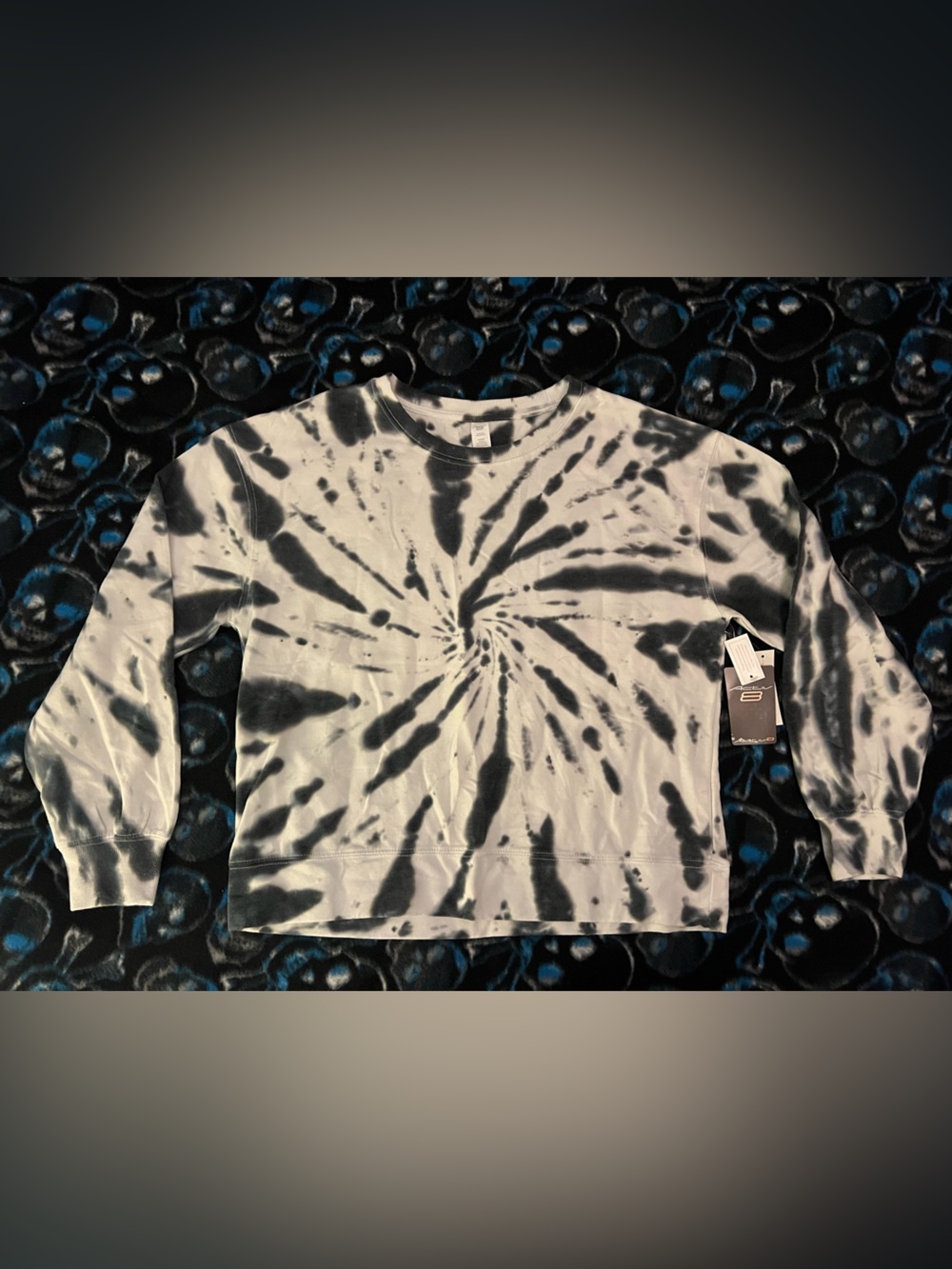 Activ8 Oversized Tie Dye Ladies Sweatshirt